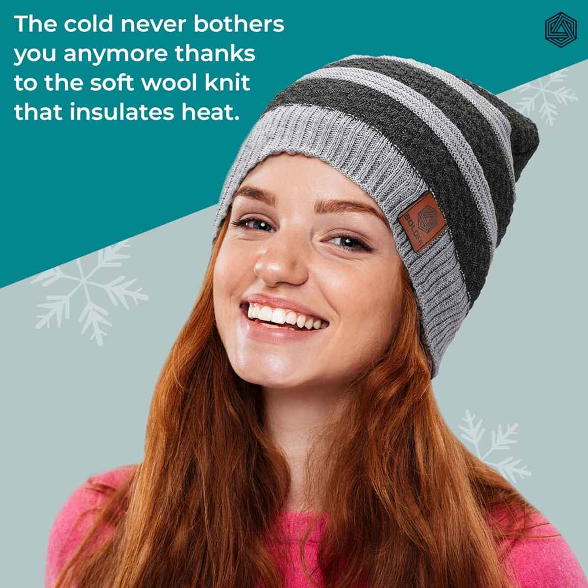 Boldfit Unisex Winter Cap Lightweight Insulated